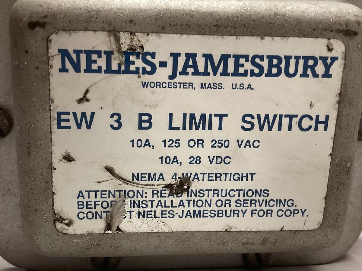 Used Neles-Jamesbury,EW 3 B,Limit Switch 10A 28 VDC