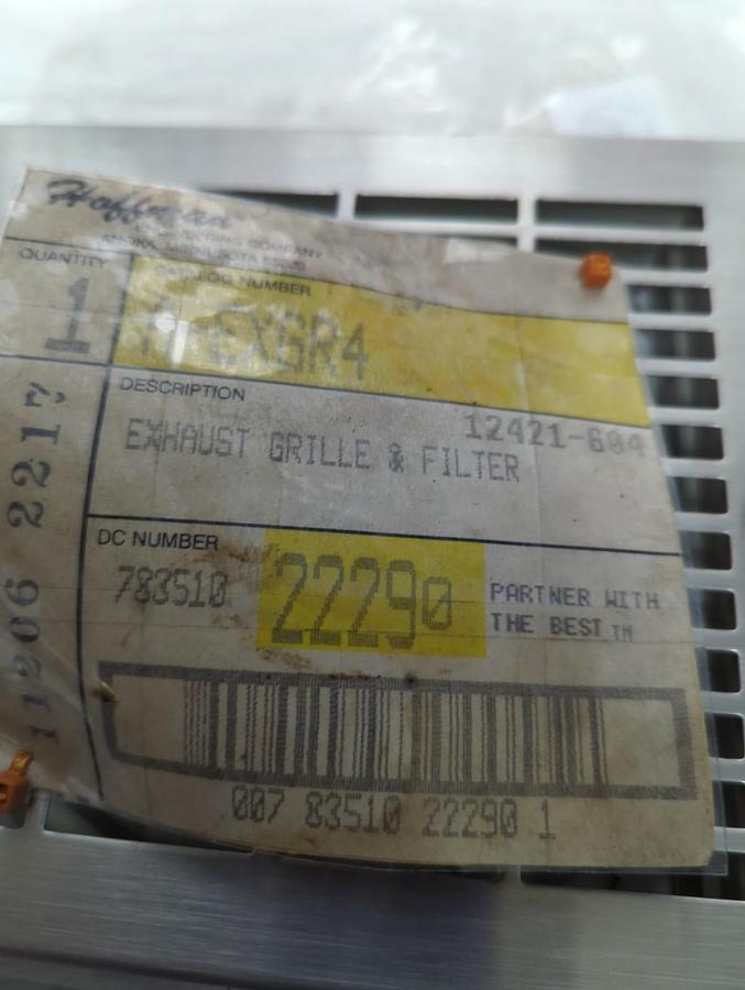 HOFFMANN,A-EXGR4,EXHAUST GRILLE KIT NOS