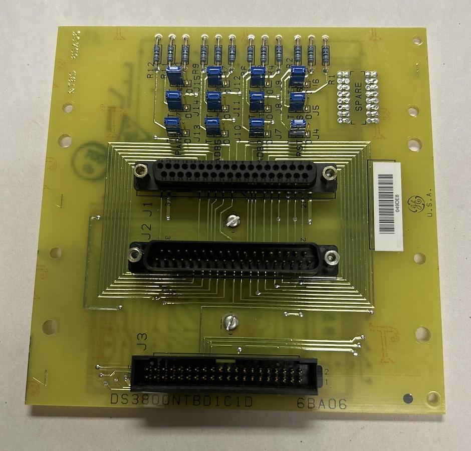 Used GENERAL ELECTRIC,DS3800NTBD1C1D,ANALOG TERMINATION BOARD