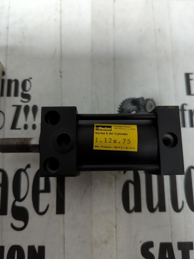 PARKER,17908-0048,SERIES S AIR CYLINDER 1.12X.75 NOS