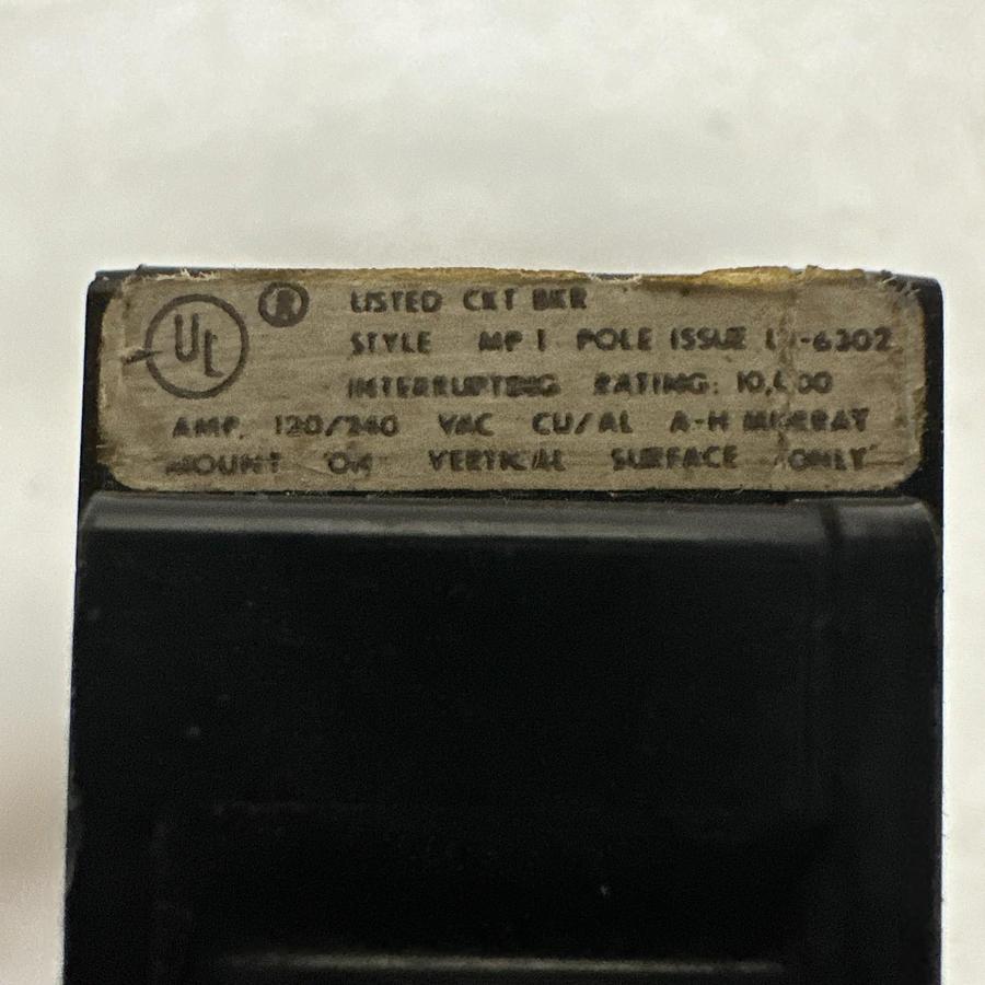 Used Murray,MP120,20 Amp 1 Pole Circuit Breaker Lot of 3