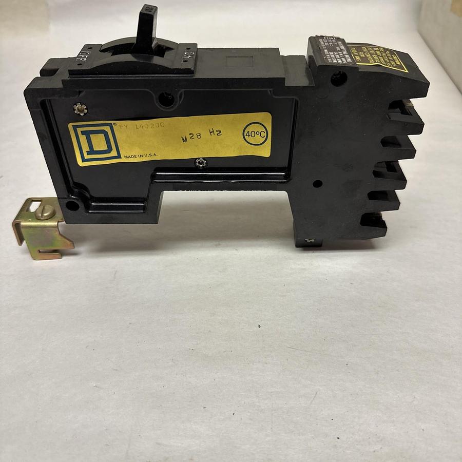 Used Square-D,FY14020C,20 Amp 1 Pole Circuit Breaker