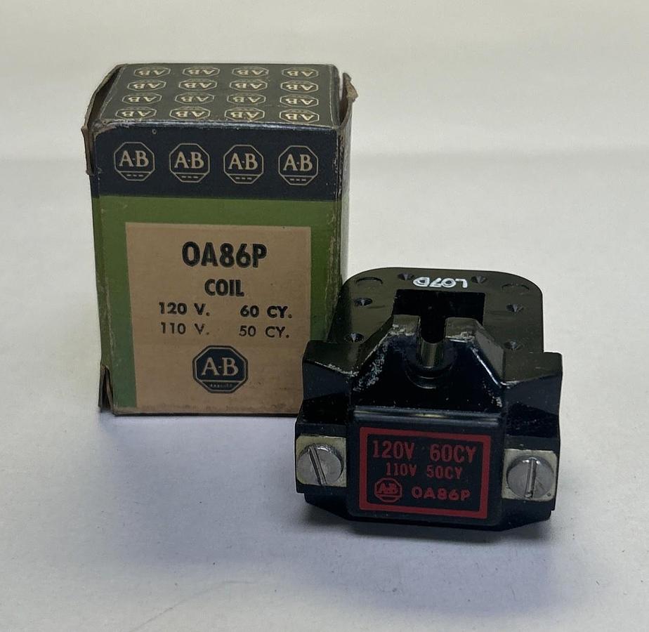 ALLEN BRADLEY,OA86P,COIL 110/120V NOS