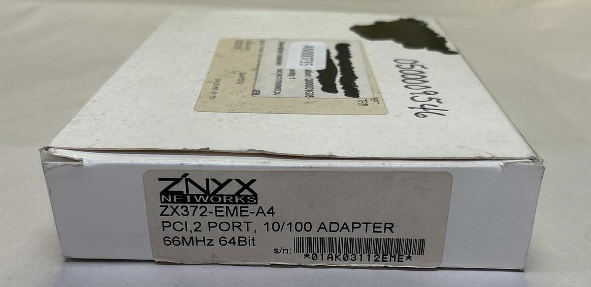 ZNYX,ZX372-EME-A4,NIC FAST ETHERNET ADAPTER CIRCUIT BOARD NOS