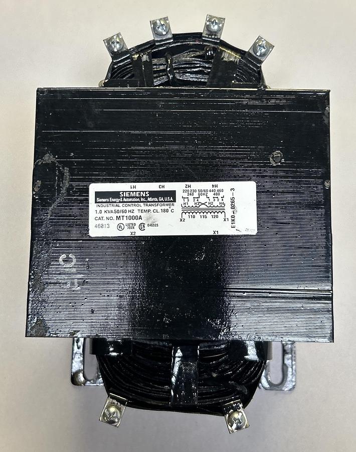 Used SIEMENS,MT1000A,CONTROL TRANSFORMER 1000VA