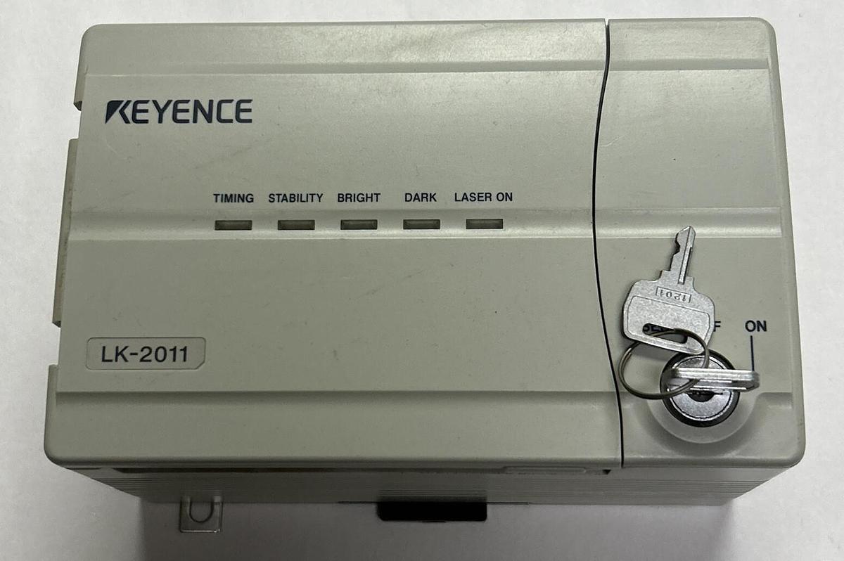 Used KEYENCE,LK-2011,LASER DISPLACEMENT SENSOR CONTROLLER