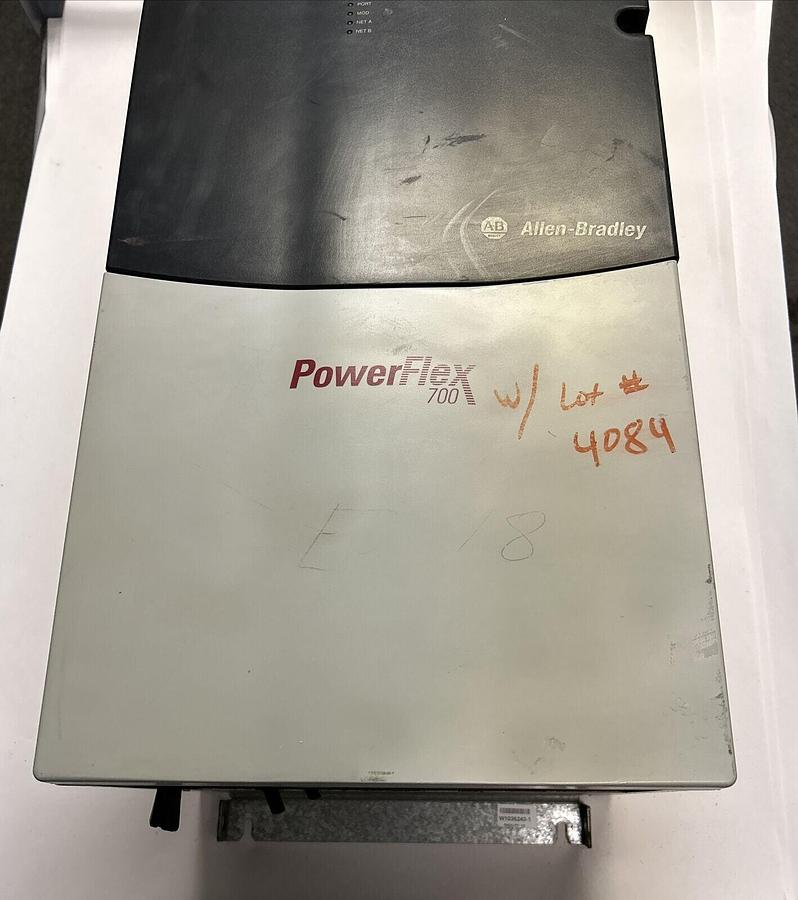Used ALLEN BRADLEY,20BD096A3ANNANA0,VFD SER A AC DRIVE POWERFLEX 700 480V 96A 75HP