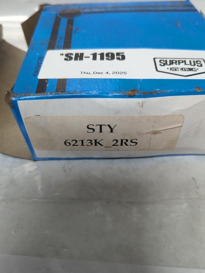 STEYR,6213K-2RS,RUBBER SEALED DEEP GROOVE BALL BEARING NOS