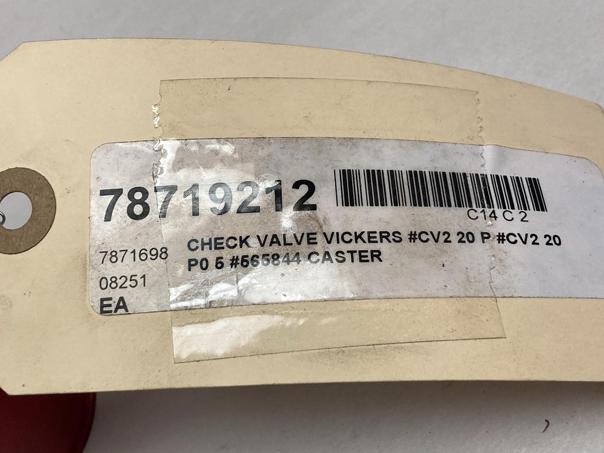 Vickers,CV2-20-P-0-5,Cartridge Valve