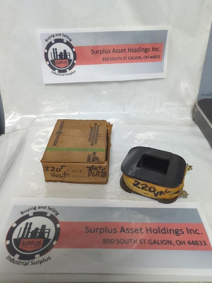 GENERAL ELECTRIC,3022081,COIL 220V NOS