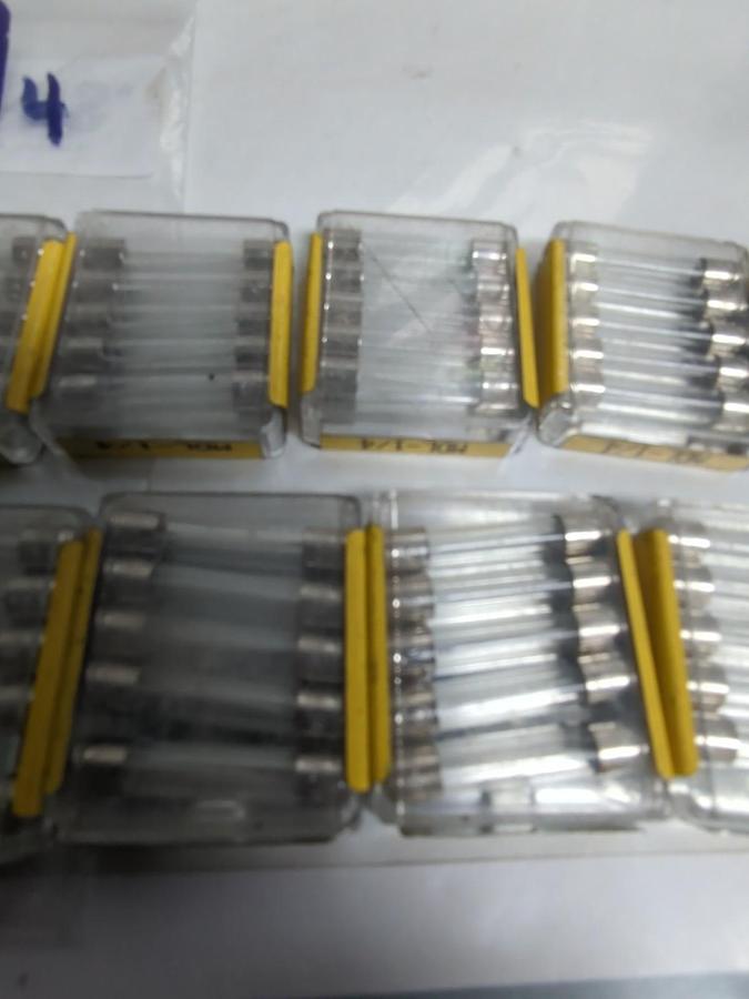 COOPER BUSSMANN,MDL-1/4,1/4 AMP FUSE LOT OF 54 NOS