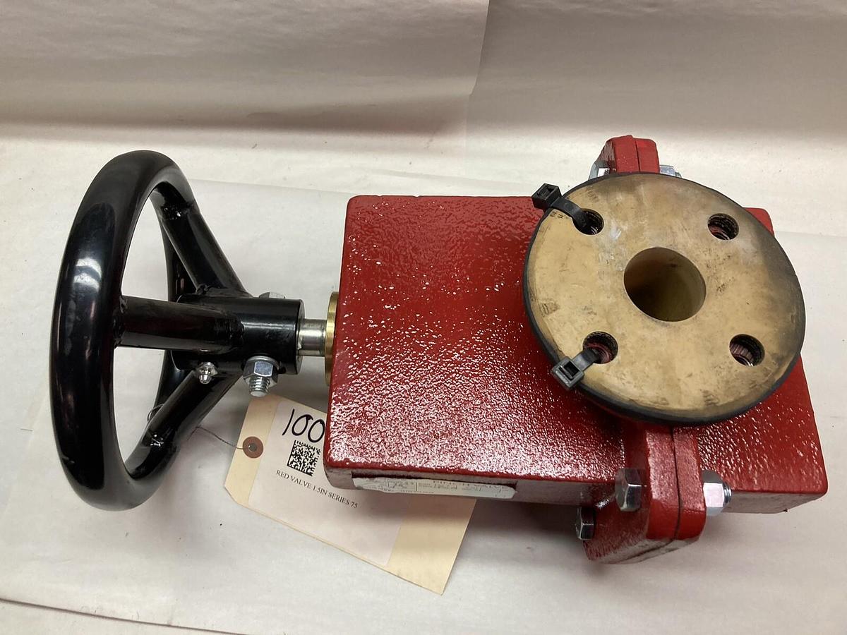 Red Valve,Series 75 2",Manuel Pinch Valve