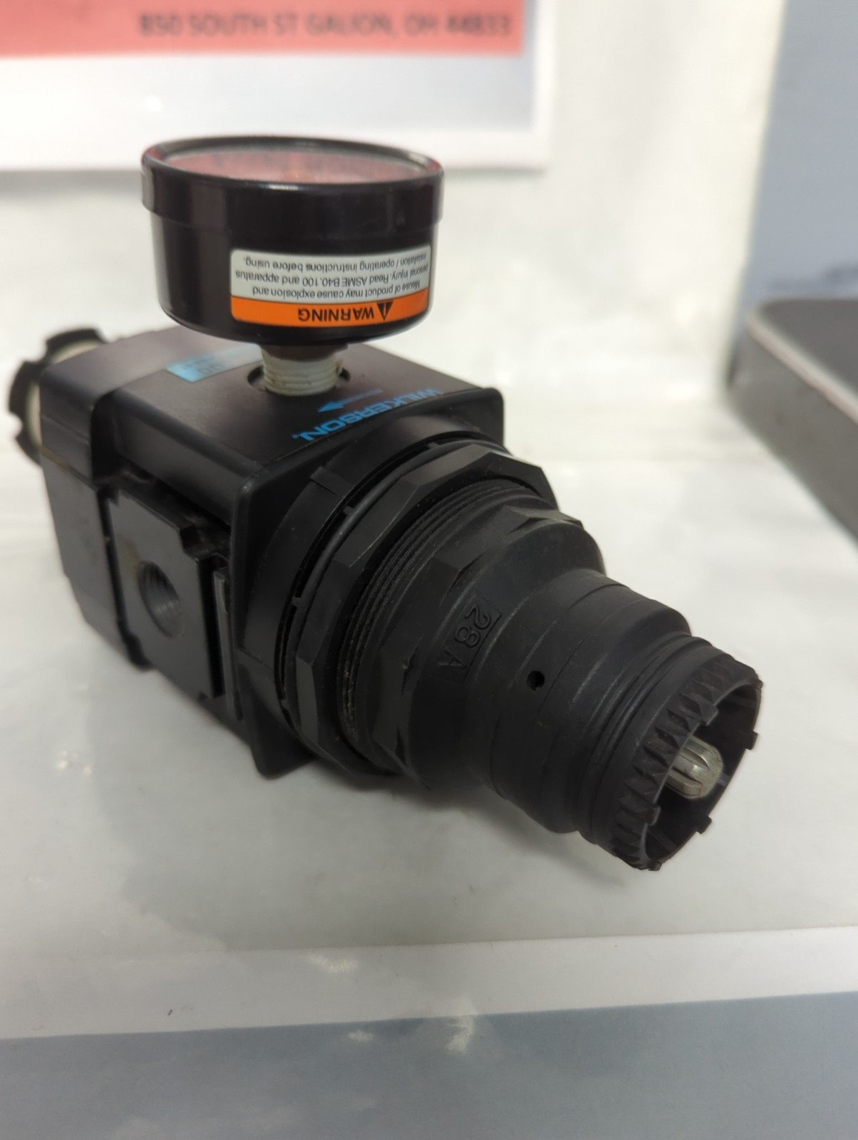 Used WILKERSON,B28-03-FL00,FILTER REGULATOR PRE-OWNED