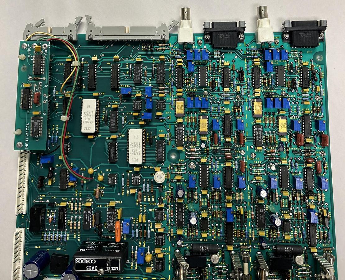 Used CONTROL LASER CORP,215657,REV C MARKING LASER CONTROL BOARD