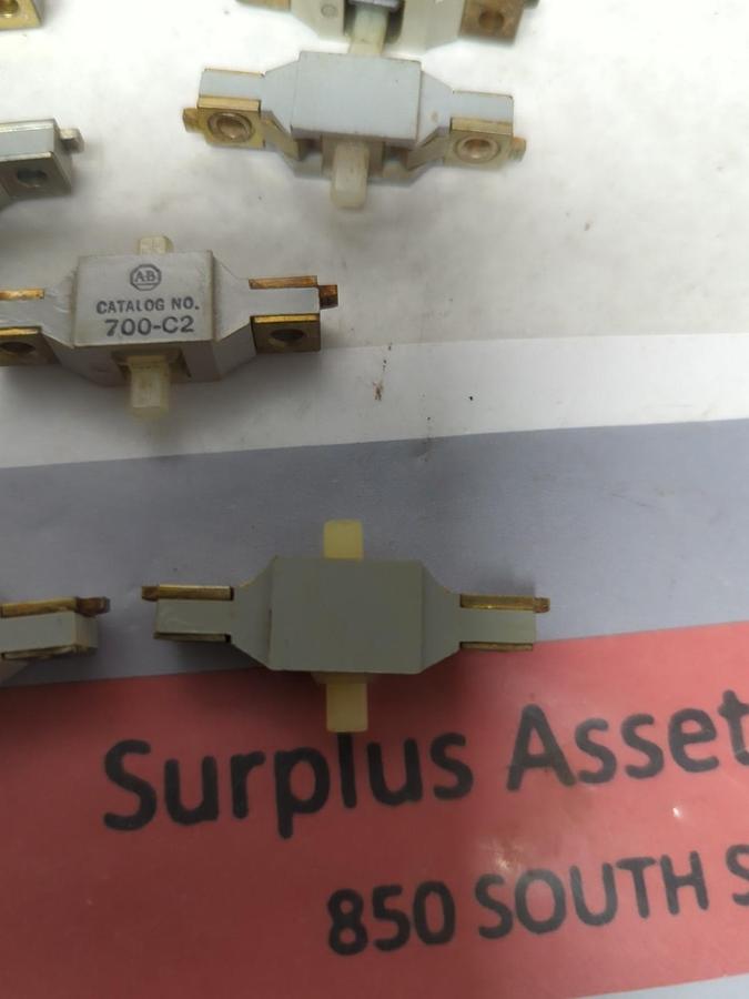 Used ALLEN-BRADLEY,700-C2,CONTACT CARTRIDGE LOT OF 9 PRE-OWNED