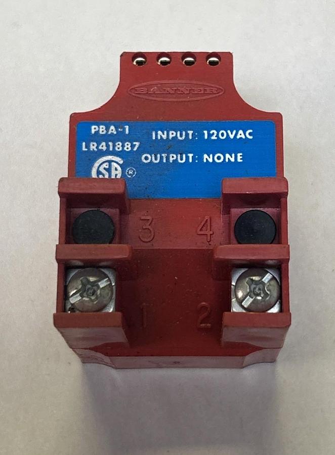 BANNER,LR41887,POWER BLOCK 120V NOS