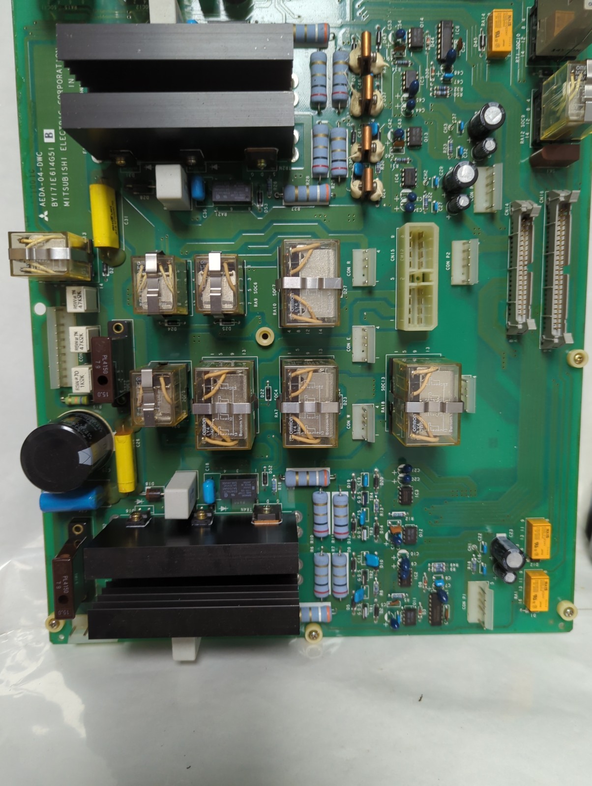 Used MITSUBISHI,AEDA-04-DWC,CIRCUIT BOARD BY171E614G51-B PRE-OWNED