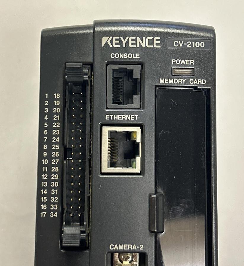 Used KEYENCE CORP,CV-2100,DIGITAL IMAGE SENSOR HIGH SPEED CONTROLLER