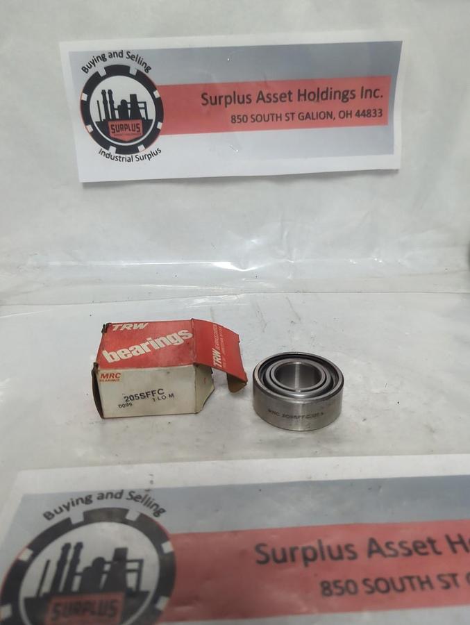 MRC,205SFFC,SHIELDED CARTRIDGE BEARING 25MM BORE NOS