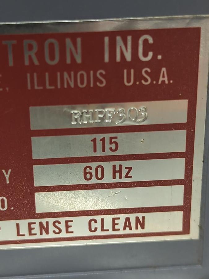 Used AUTOTRON,RHPF303,PROXIMITY PHOTO ELECTRIC CONTROL 11VV 60HZ PRE-OWNED
