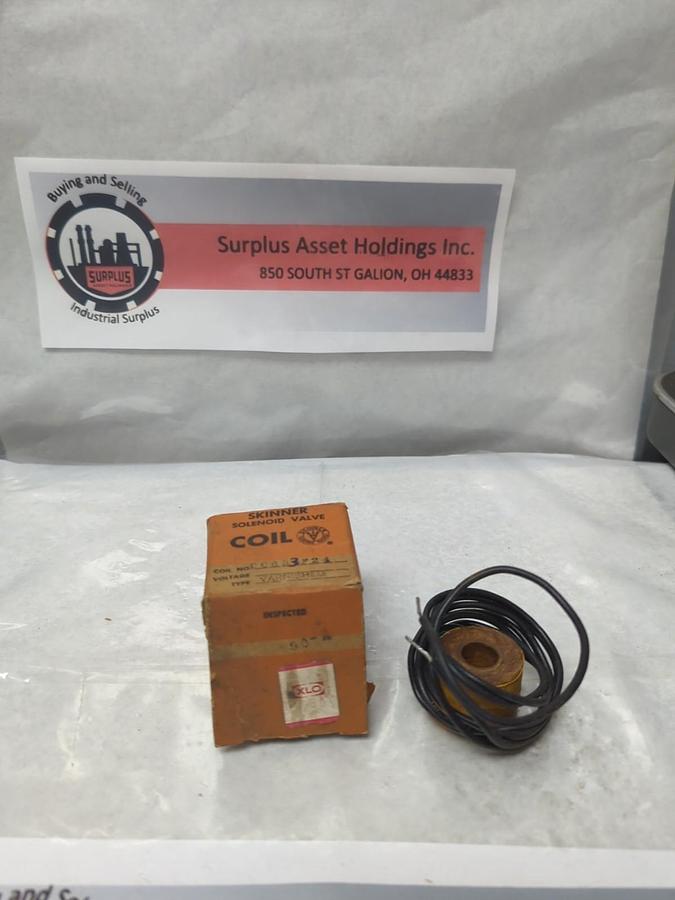 SKINNER,CC633F24,SOLENOID VALVE COIL NOS