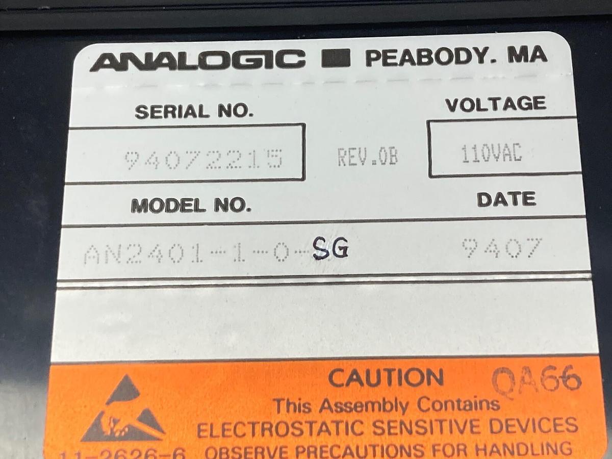 Analogic,AN2401-0-SG,Digital Weight Indicator