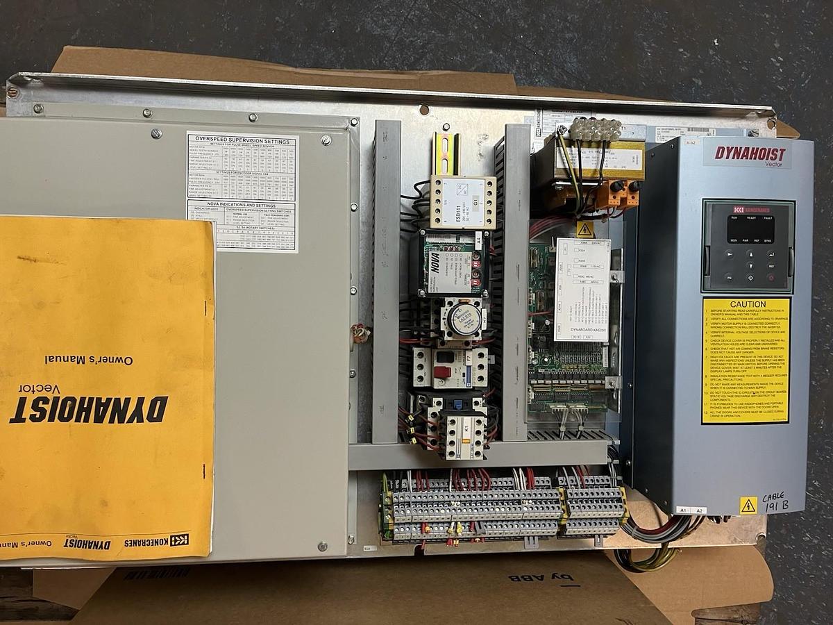 Used KONECRANES,DYNAHOIST VECTOR V-15-F-32-B-L-P-0-0,CRANE DRIVE UNIT DAV0150NFL1N1P1