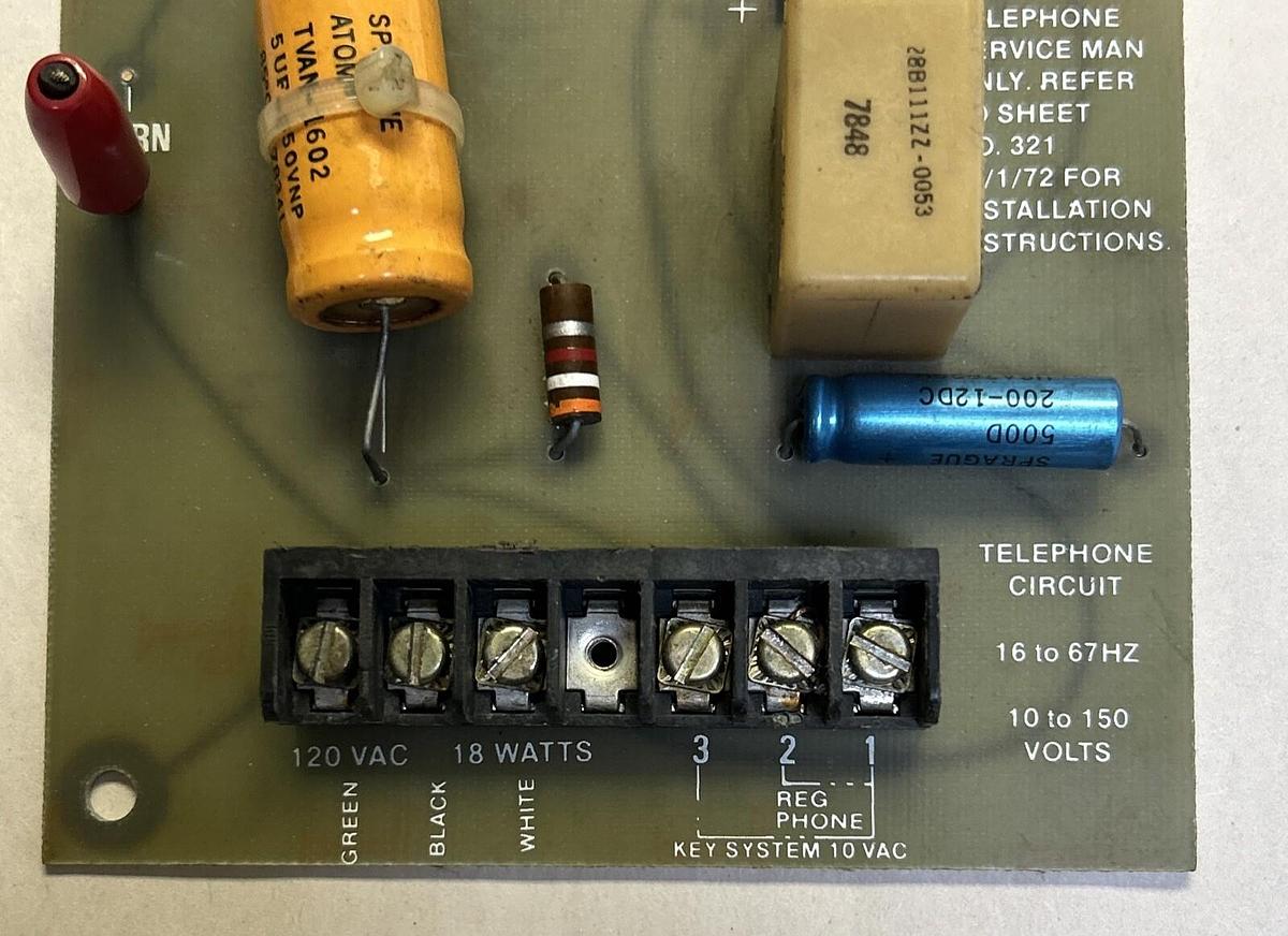 Used TELEHORN,1791,CIRCUIT BOARD