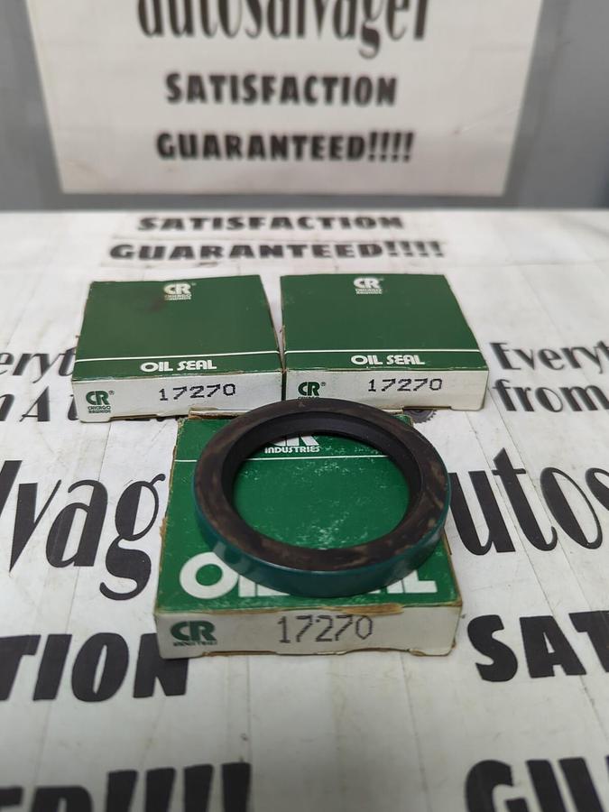 CHICAGO RAWHIDE,17270,OIL SEALS LOT OF 3 NOS