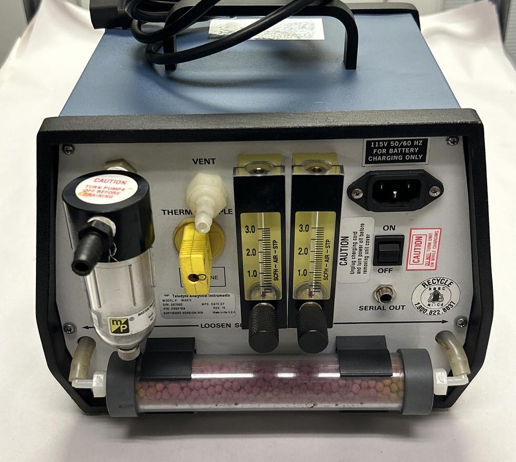 Used TELEDYNE ANALYTICAL INSTRUMENTS,MAX5,PORTABLE COMBUSTION EFFICIENCY ANALYZER