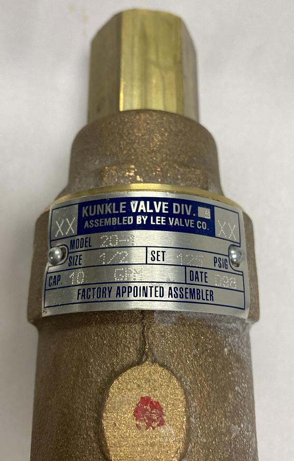 KUNKLE,20-1,LIQUID RELIEF VALVE NOS