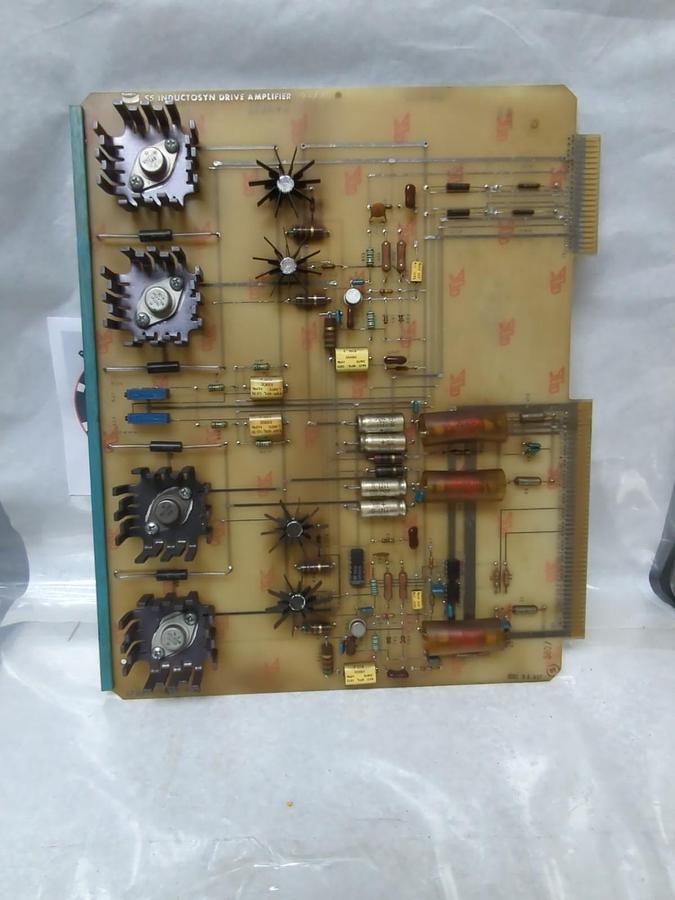 Used BENDIX,3726363K,S5 INDUCTOSYN DRIVE AMPLIFIER CIRCUIT BOARD PRE-OWNED