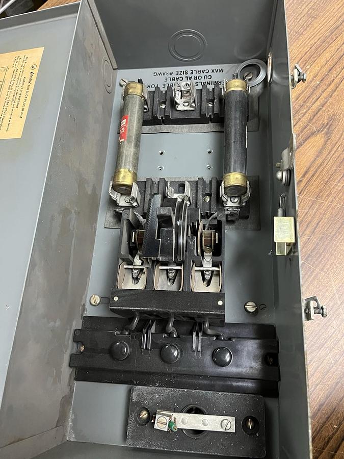 Used Westinghouse,456D-905-G08,TAP DE-ION BUSWAY BUS PLUG 60A 277/480V 3PH