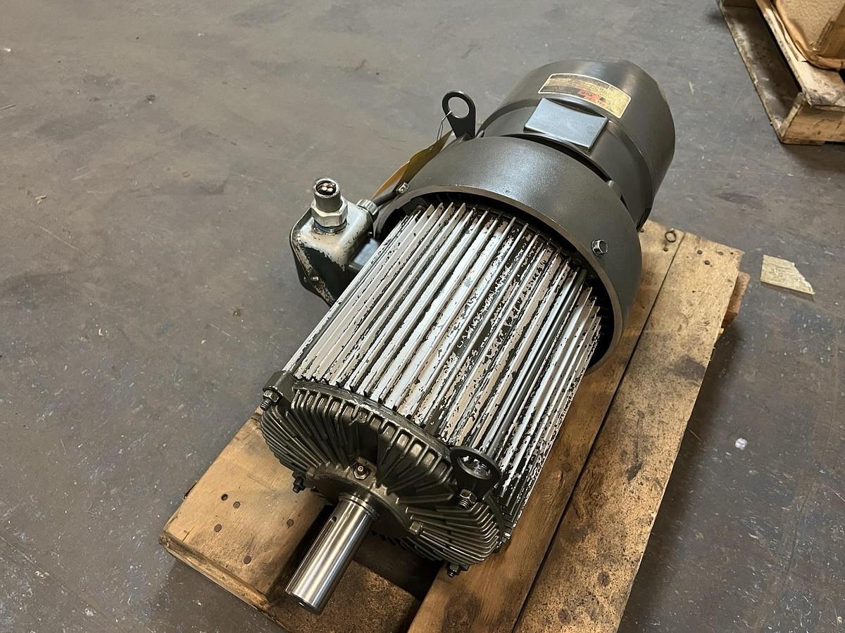 Used US MOTORS,T763A,BRAKE MOTOR 7.5HP 1760RPM 3PH 213T SHUR STOP BRAKE