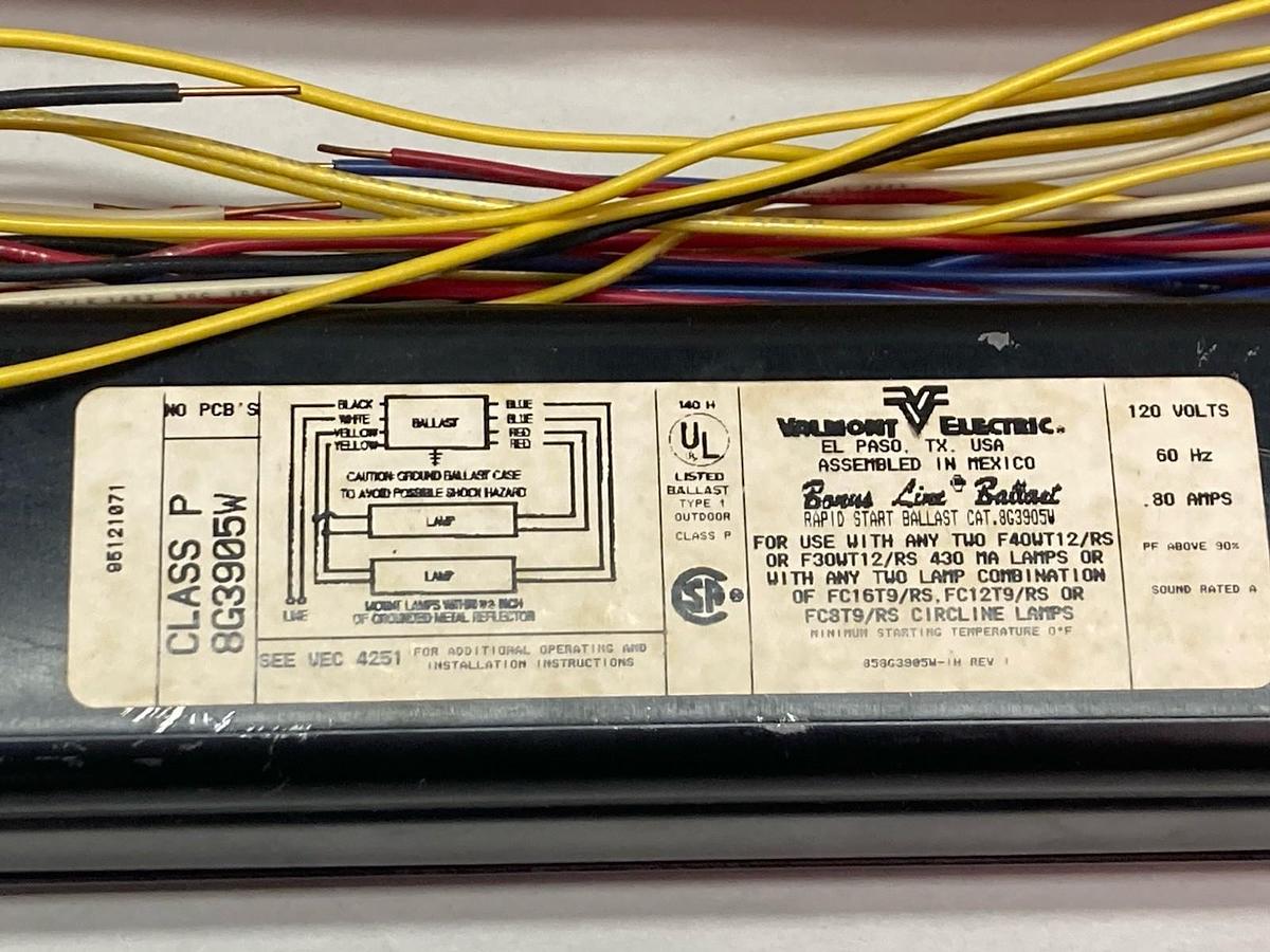 Used Advance,R-2S40-TP,Rapid Start Ballast Class P