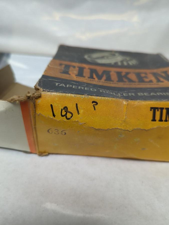 TIMKEN,636,ROLLER BEARING CONE NOS