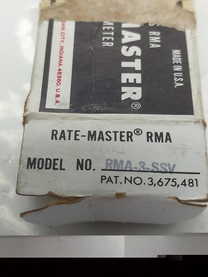 DWYER,RMA-3-SSV,FLOMETER NOS