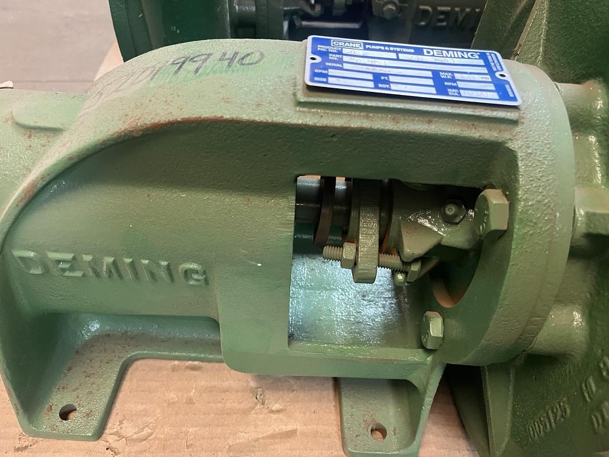 Used CRANE DEMING,4011,CENTRIFUGAL PUMP 4011 3X2X10 10.00 IMPELLER REFURBISHED