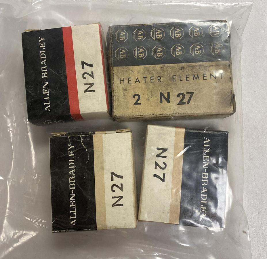 Allen-Bradley,N27,Heater Lot Of 4 NOS