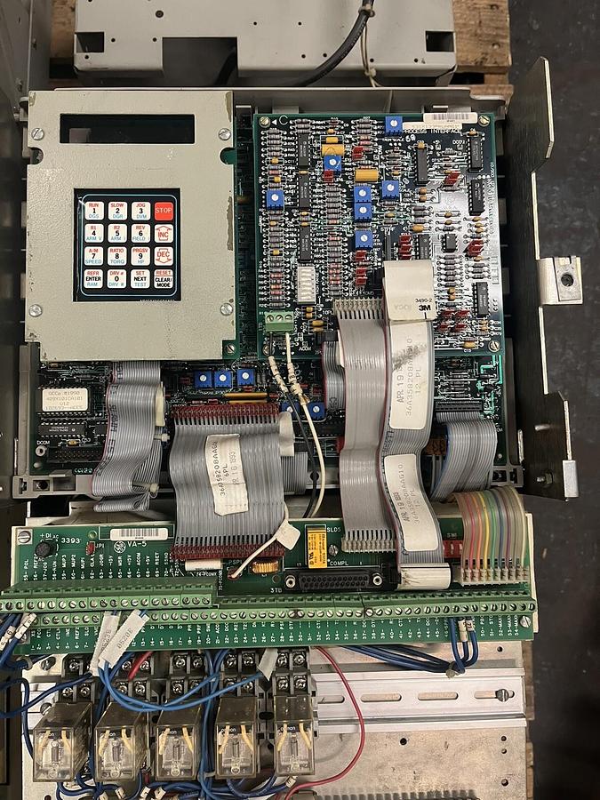 Used GE,7VWHS017CD02,ADJUSTABLE SPEED DRIVE VFD 230V 3PH 10HP 41A