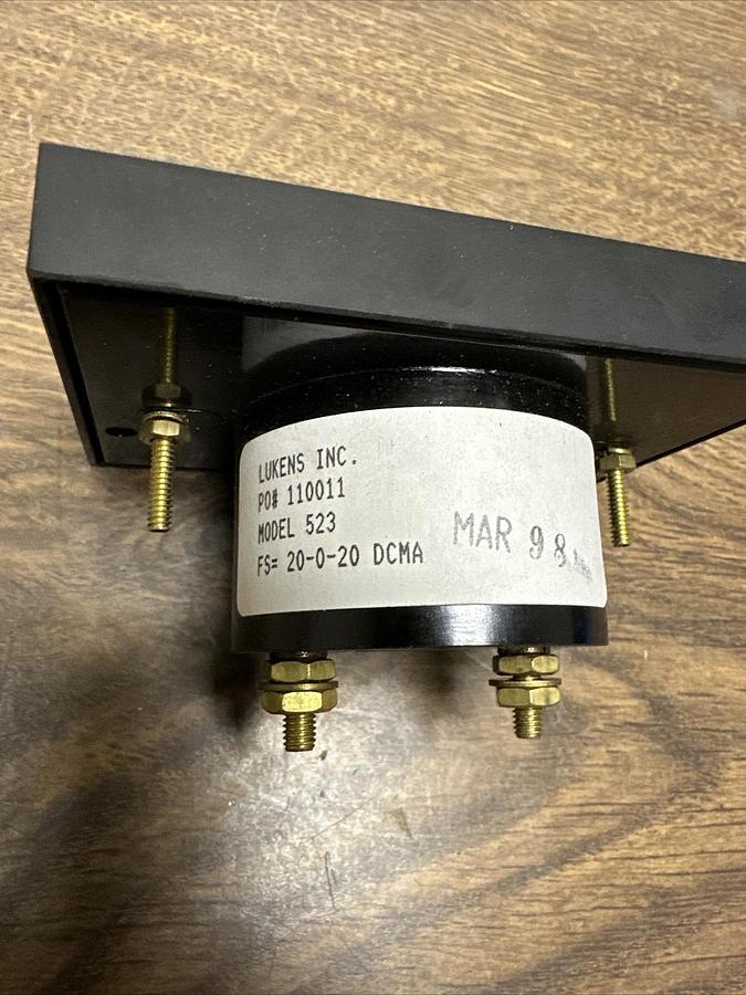 Simpson,Model 523,Pressure Guage 20-0-20