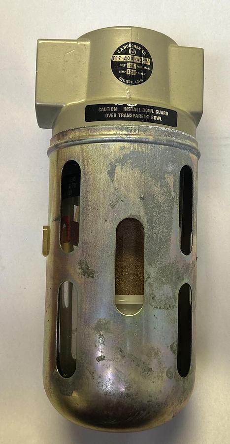 Used NORGREN,F17-A00-A3PA,FILTER 150 PSIG