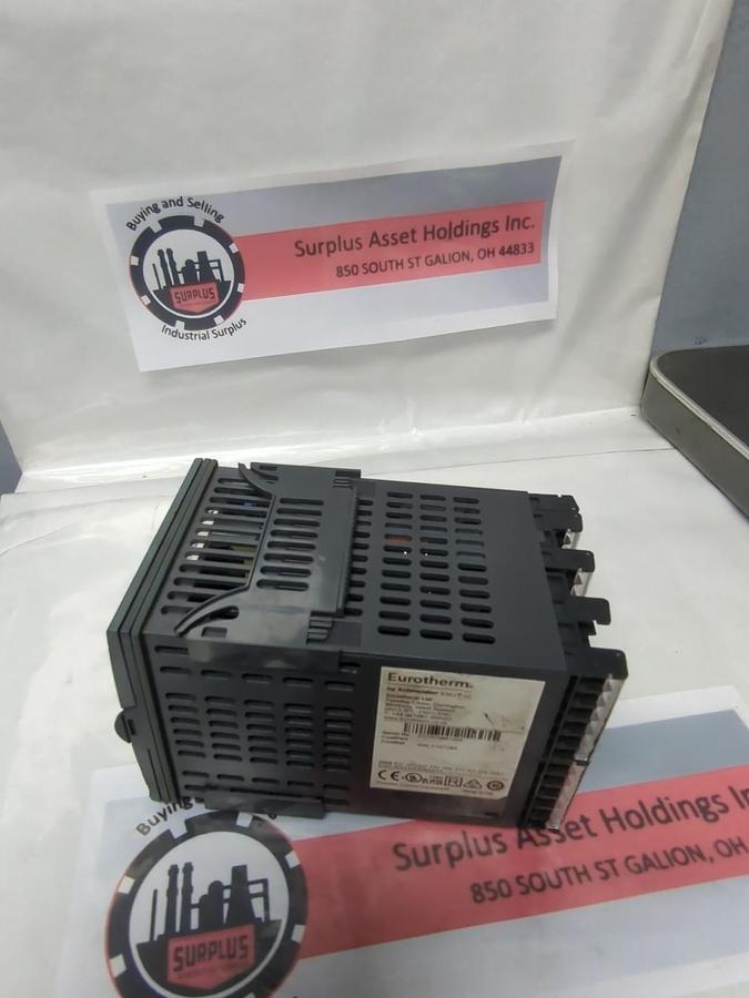 Used SCHNEIDER EUROTHERM,2404,DIN PROCESS AND TEMPERATURE CONTROLLER PRE-OWNED