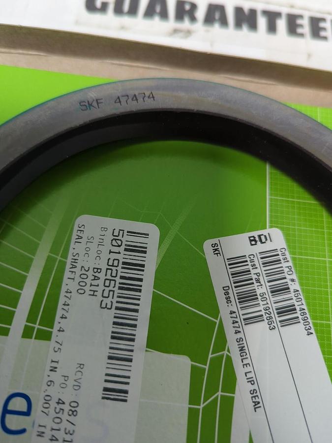 SKF,47474,OIL SEAL 4.75 IN  X 6.007 IN NOS