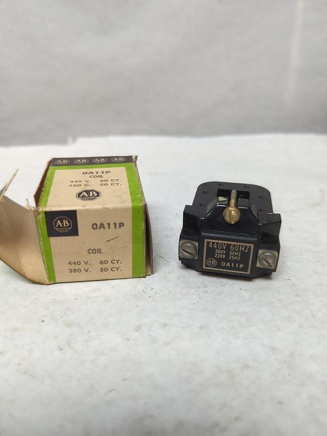 ALLEN BRADLEY,0A11P,COIL 380/440V 50/60CY NOS