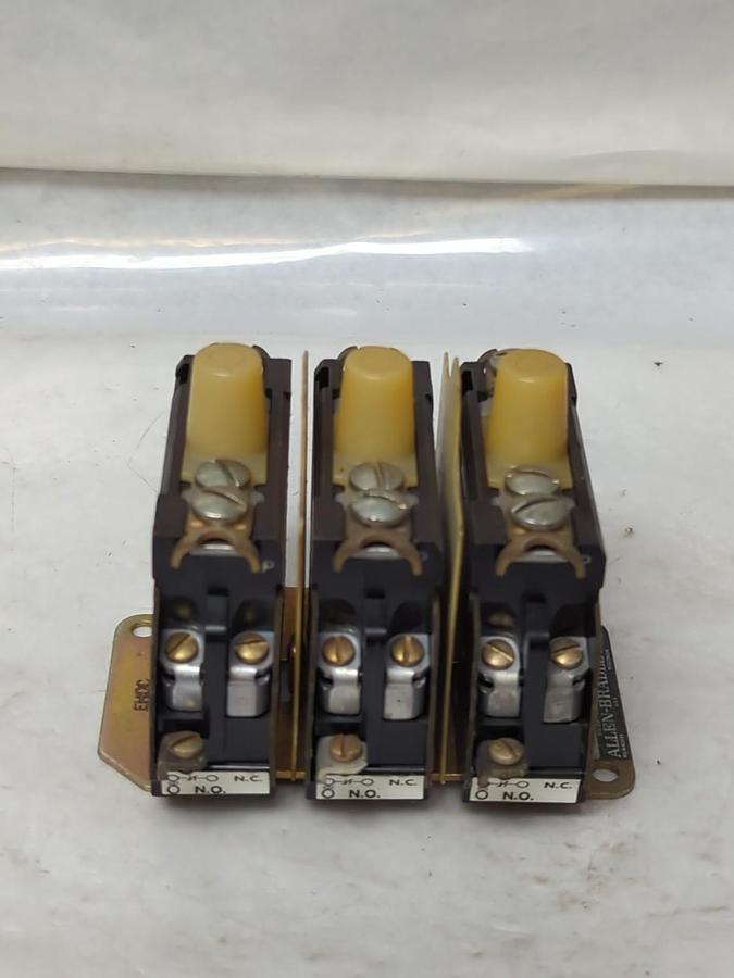 Used ALLEN BRADLEY,816-BOV169,SERIES K INDUSTRIAL CONTROL SYSTEM RELAY PRE-OWNED