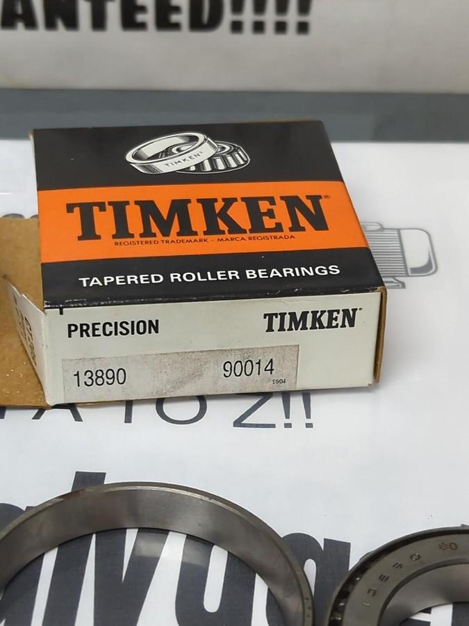 TIMKEN,13890-90014,PRECISION ROLLER BEARING SET NOS