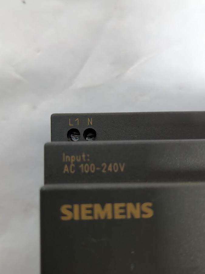 Used SIEMENS,6EP1332-1SH51,LOGO!POWER IN:AC 100-240V/OUT:DC 24V/4A POWER SUPPLY