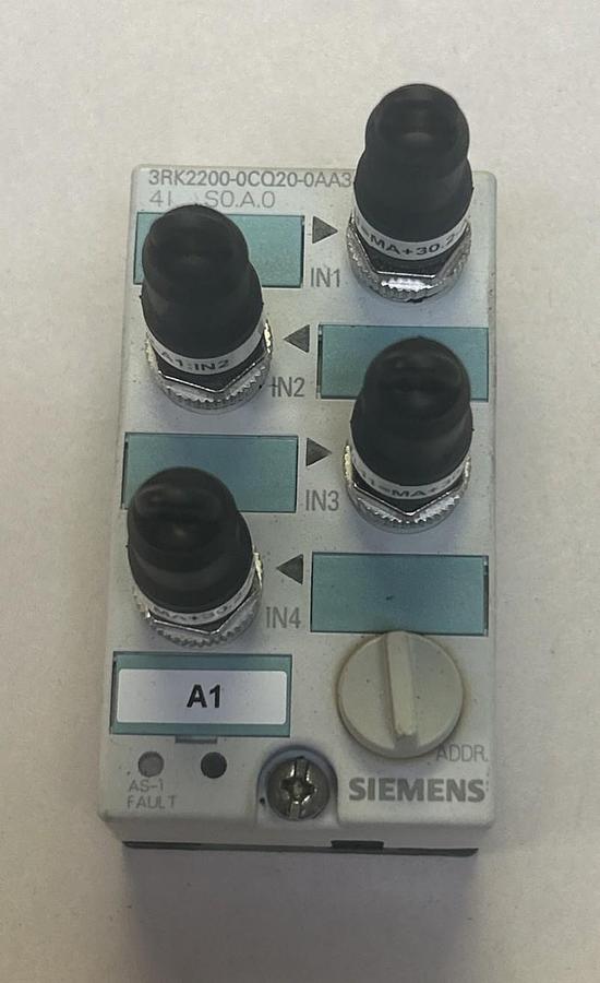 Used SIEMENS,3RK2200-0CQ20-0AA3,COMPACT MODULE