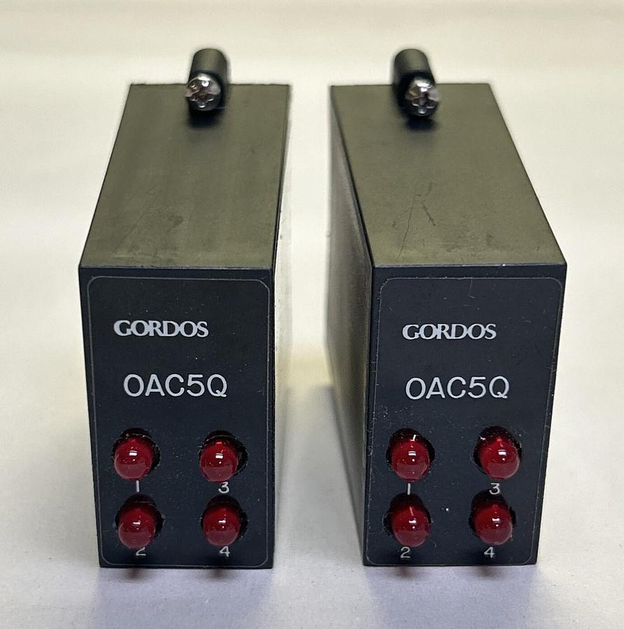 GORDOS,0AC5Q,OUTPUT RELAY MODULE LOT OF 2 NOS